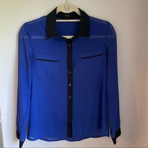 Black and Blue Blouse (S)